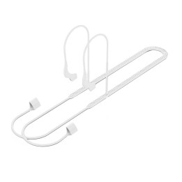 Silikonsnor med brillefeste Apple Airpods - Hvit